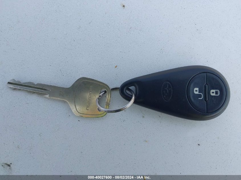 2006 Subaru Forester 2.5X VIN: JF1SG656X6H713766 Lot: 40027600