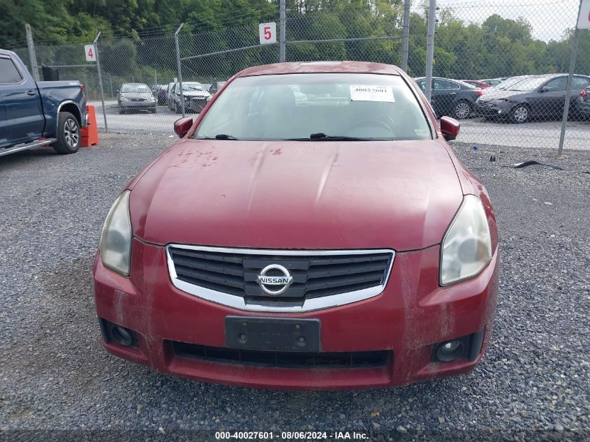 2007 Nissan Maxima 3.5 Sl VIN: 1N4BA41E97C827257 Lot: 40027601