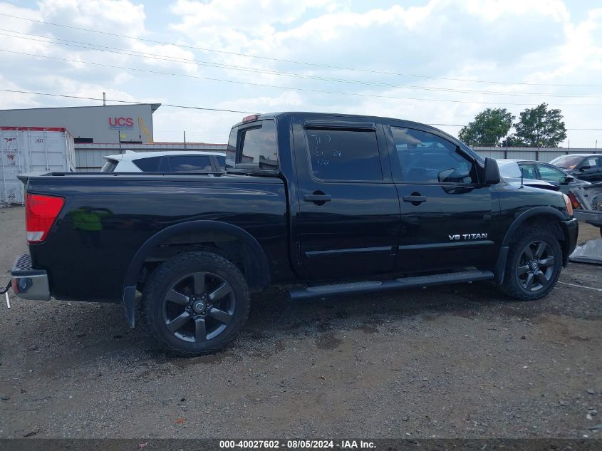 2015 Nissan Titan Sv VIN: 1N6BA0ECXFN514522 Lot: 40027602