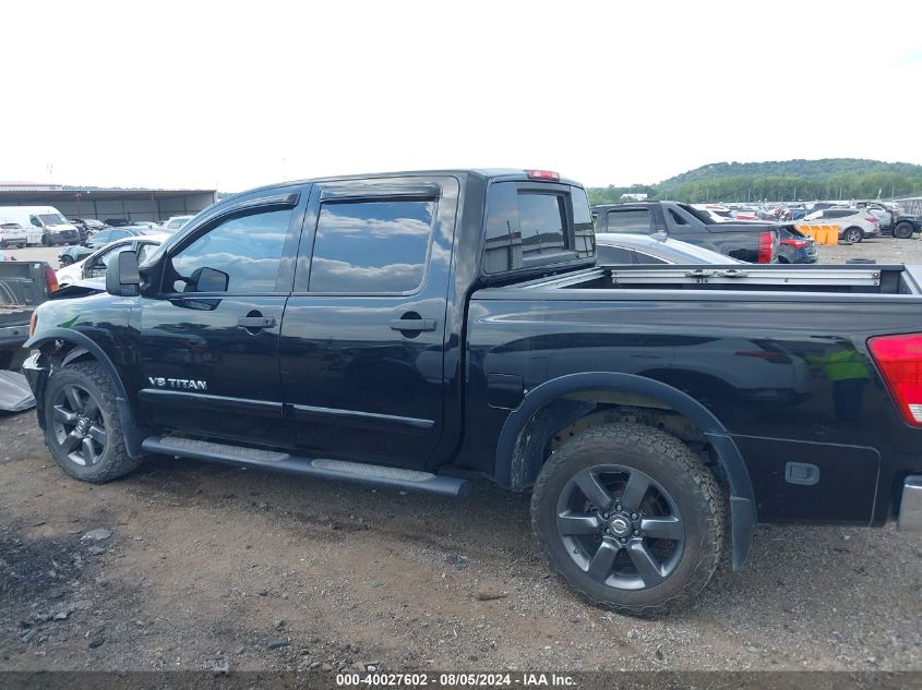 2015 Nissan Titan Sv VIN: 1N6BA0ECXFN514522 Lot: 40027602