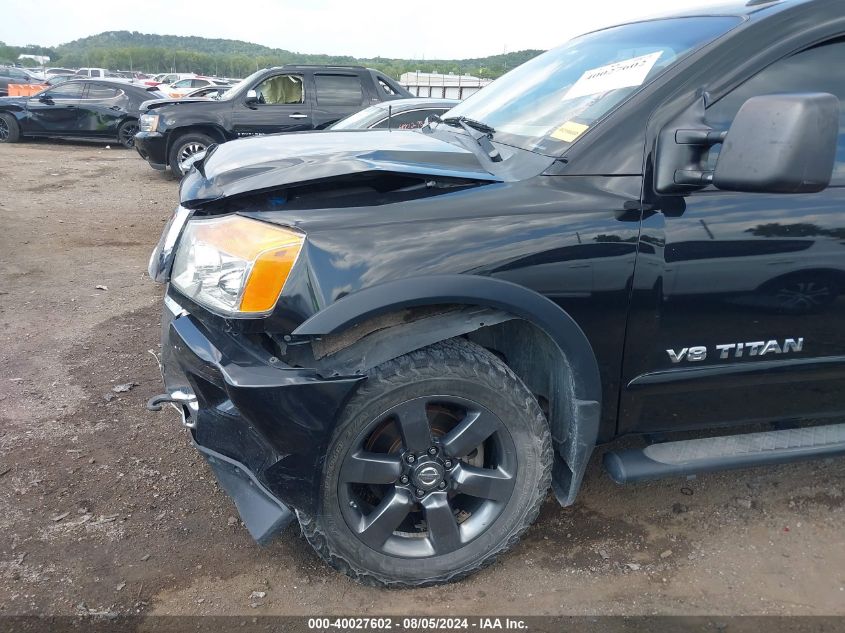 2015 Nissan Titan Sv VIN: 1N6BA0ECXFN514522 Lot: 40027602