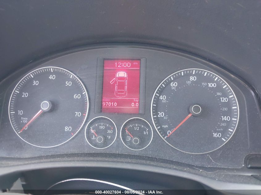 2009 Volkswagen Eos Komfort VIN: WVWBA71F89V001513 Lot: 40027604