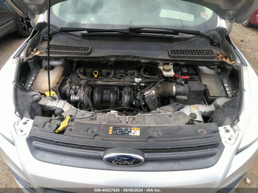 2014 Ford Escape S VIN: 1FMCU0F7XEUE00830 Lot: 40027626