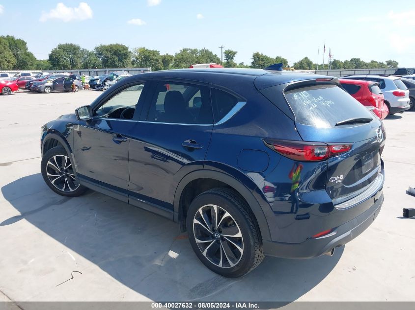 2023 Mazda Cx-5 Premium Plus VIN: JM3KFBEMXP0124437 Lot: 40027632