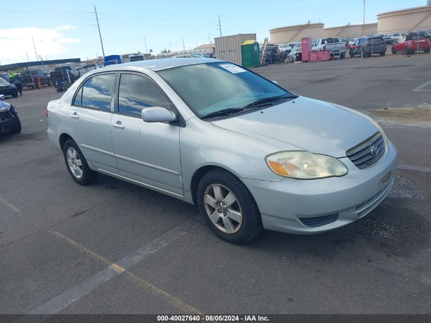 2003 Toyota Corolla Le VIN: 1NXBR38E03Z146469 Lot: 40027640