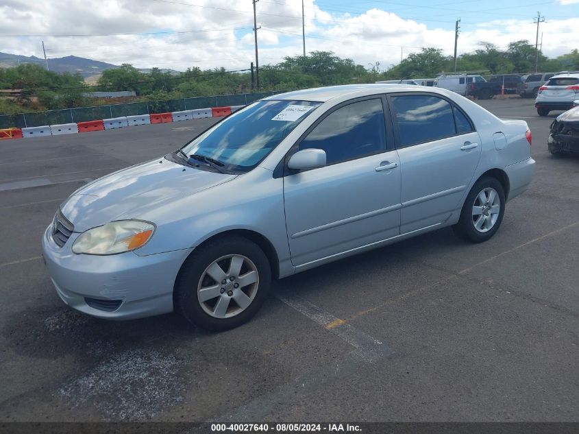 2003 Toyota Corolla Le VIN: 1NXBR38E03Z146469 Lot: 40027640