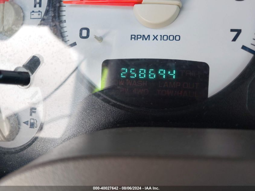 2004 Dodge Ram 1500 St VIN: 1D7HA18K24J250194 Lot: 40027642