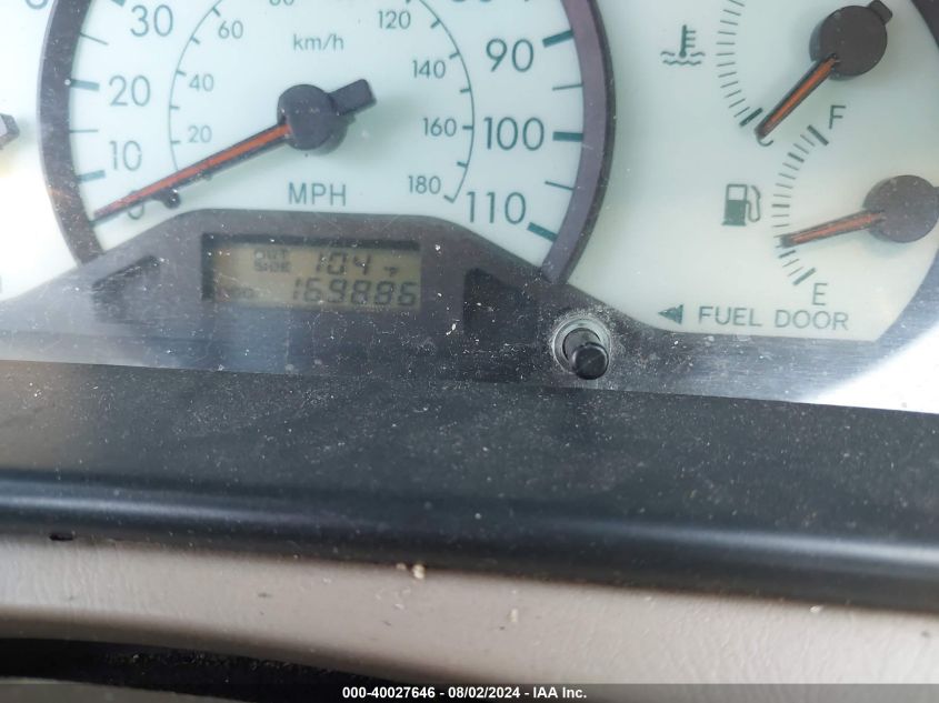 2004 Toyota Corolla Le VIN: JTDBR32E842048381 Lot: 40027646