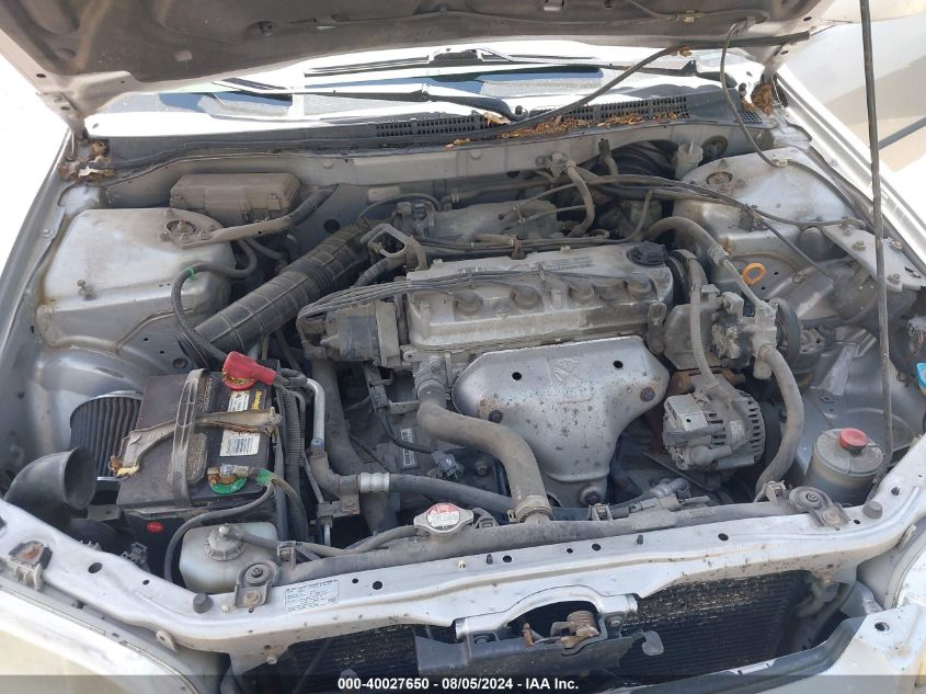 2000 Honda Accord 2.3 Lx VIN: JHMCG5547YC037332 Lot: 40027650