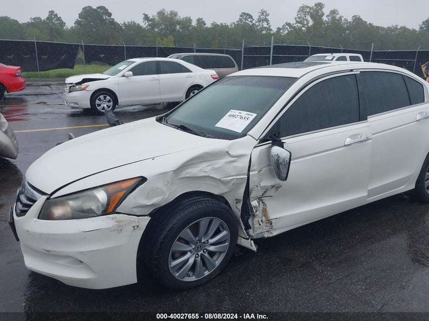 2011 Honda Accord 3.5 Ex-L VIN: 1HGCP3F88BA005095 Lot: 40027655