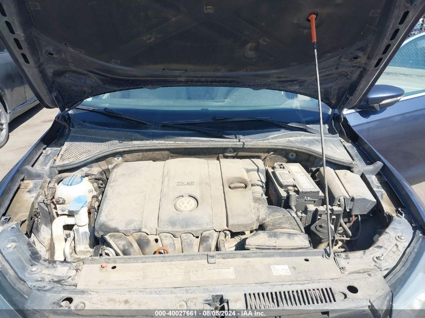 2012 Volkswagen Passat 2.5L Se VIN: 1VWBP7A34CC043889 Lot: 40027661