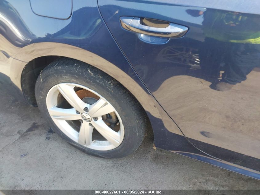 2012 Volkswagen Passat 2.5L Se VIN: 1VWBP7A34CC043889 Lot: 40027661