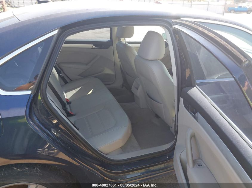 2012 Volkswagen Passat 2.5L Se VIN: 1VWBP7A34CC043889 Lot: 40027661