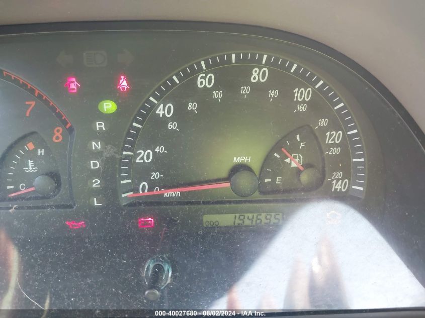 2003 Toyota Camry Le VIN: 4T1BE32K33U189231 Lot: 40027680