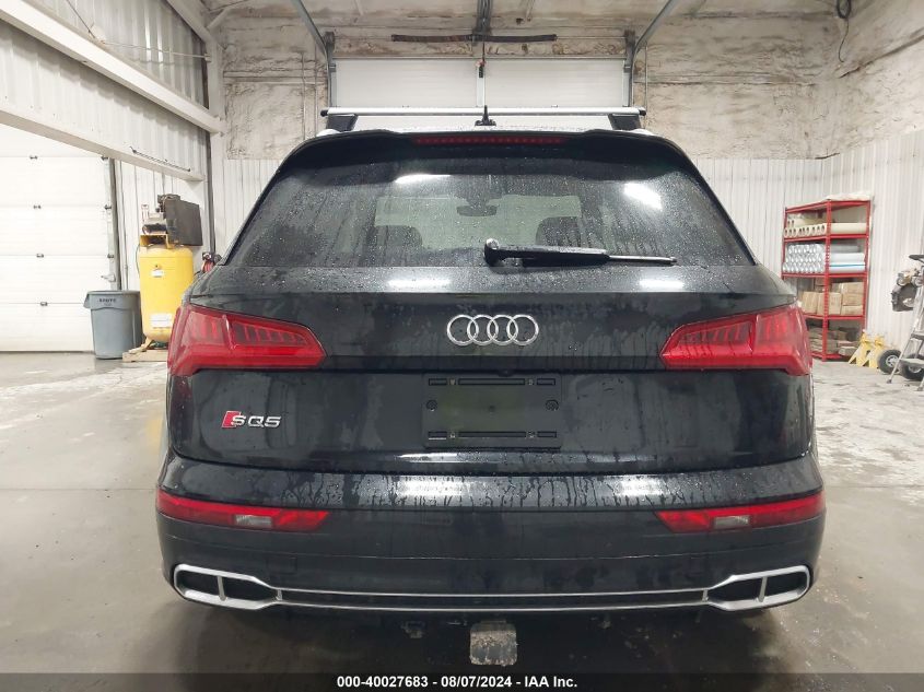 2018 Audi Sq5 3.0T Premium Plus VIN: WA1C4AFY1J2243790 Lot: 40027683