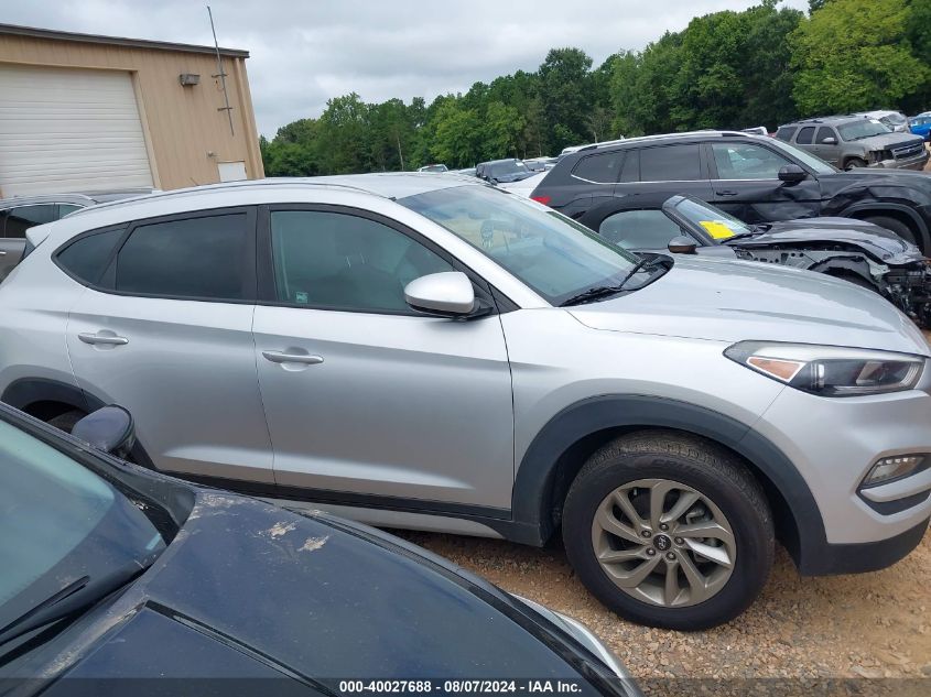 2018 Hyundai Tucson Sel VIN: KM8J3CA40JU674329 Lot: 40027688