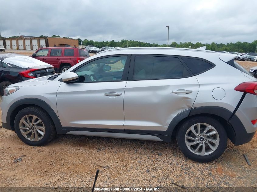 2018 Hyundai Tucson Sel VIN: KM8J3CA40JU674329 Lot: 40027688