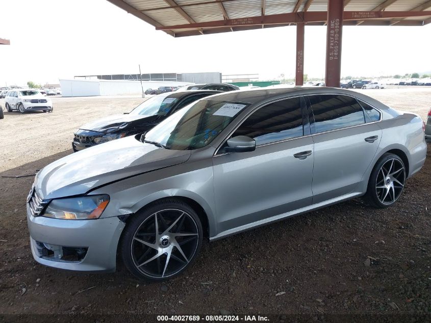 2013 Volkswagen Passat Se VIN: 1VWBP7A33DC036451 Lot: 40027689