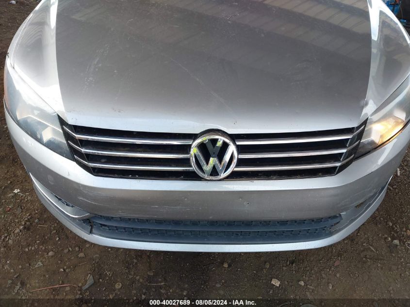 2013 Volkswagen Passat Se VIN: 1VWBP7A33DC036451 Lot: 40027689