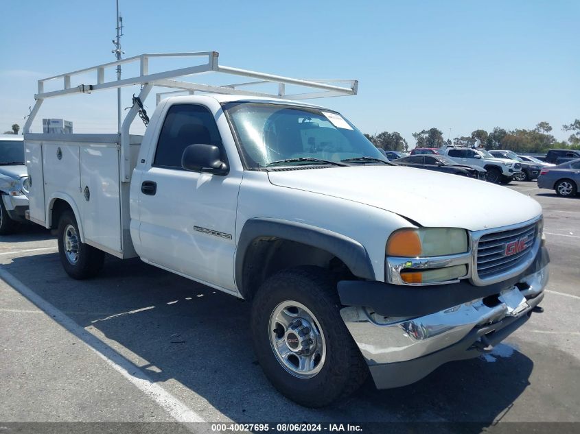 2002 GMC Sierra 2500Hd Sl/Sle/Standard VIN: 1GTHC24U82E305380 Lot: 40027695