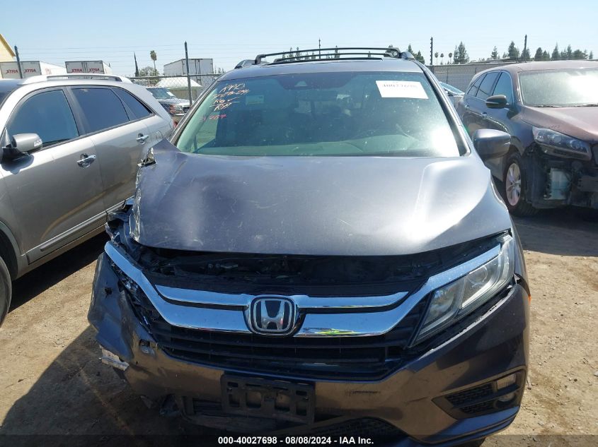 2019 Honda Odyssey Ex-L VIN: 5FNRL6H72KB127968 Lot: 40027698