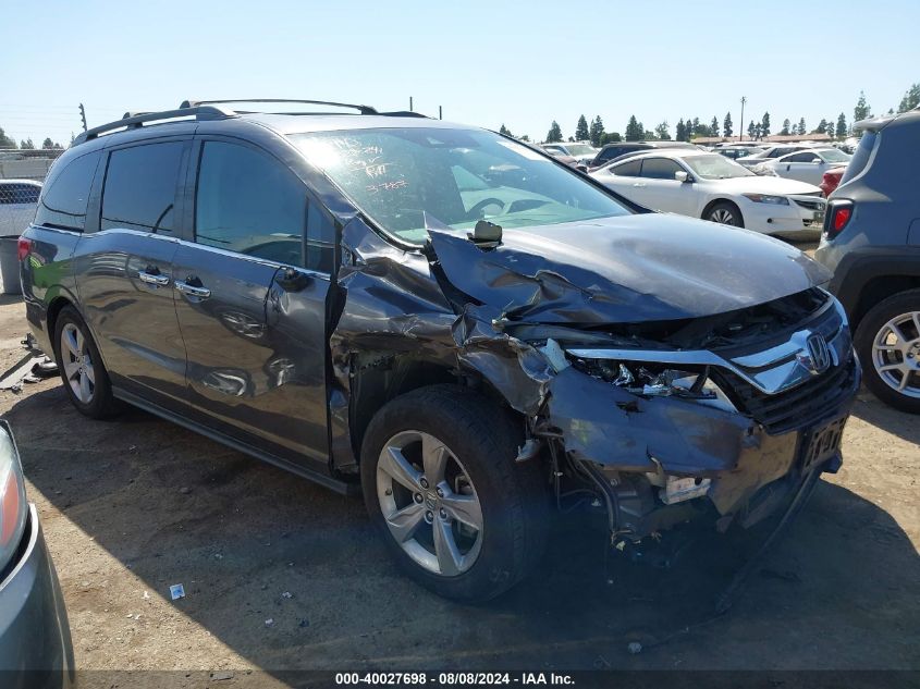 2019 Honda Odyssey Ex-L VIN: 5FNRL6H72KB127968 Lot: 40027698