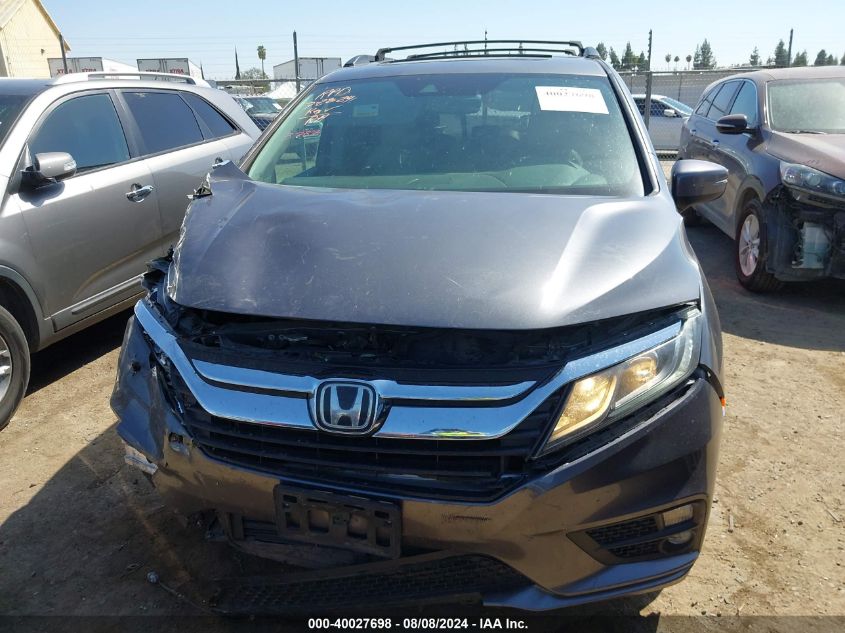 2019 Honda Odyssey Ex-L VIN: 5FNRL6H72KB127968 Lot: 40027698