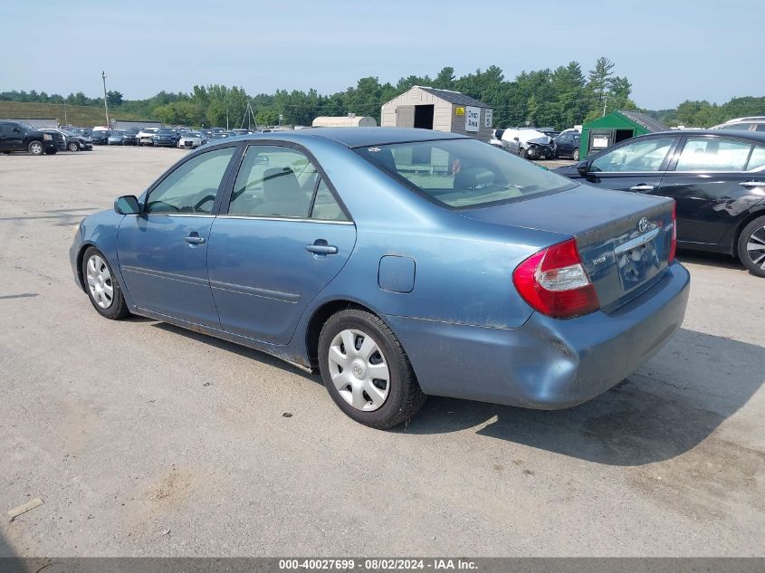 4T1BE32K03U753417 | 2003 TOYOTA CAMRY