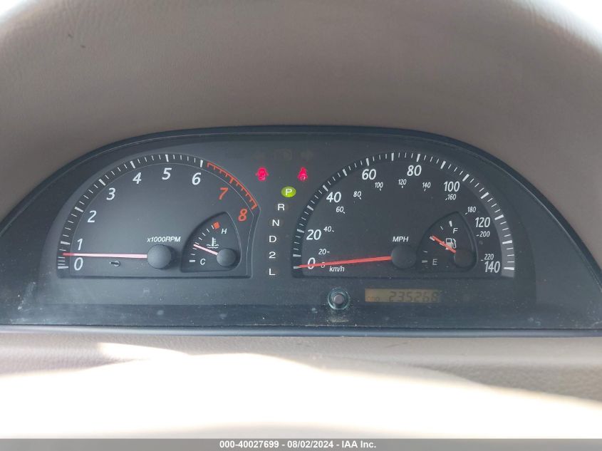 2003 Toyota Camry Le VIN: 4T1BE32K03U753417 Lot: 40027699