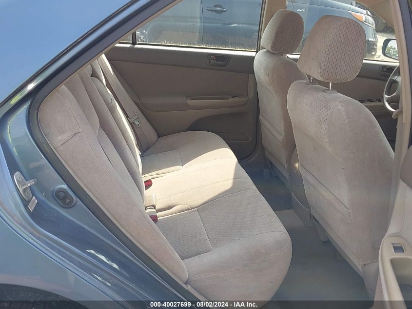 2003 Toyota Camry Le VIN: 4T1BE32K03U753417 Lot: 40027699