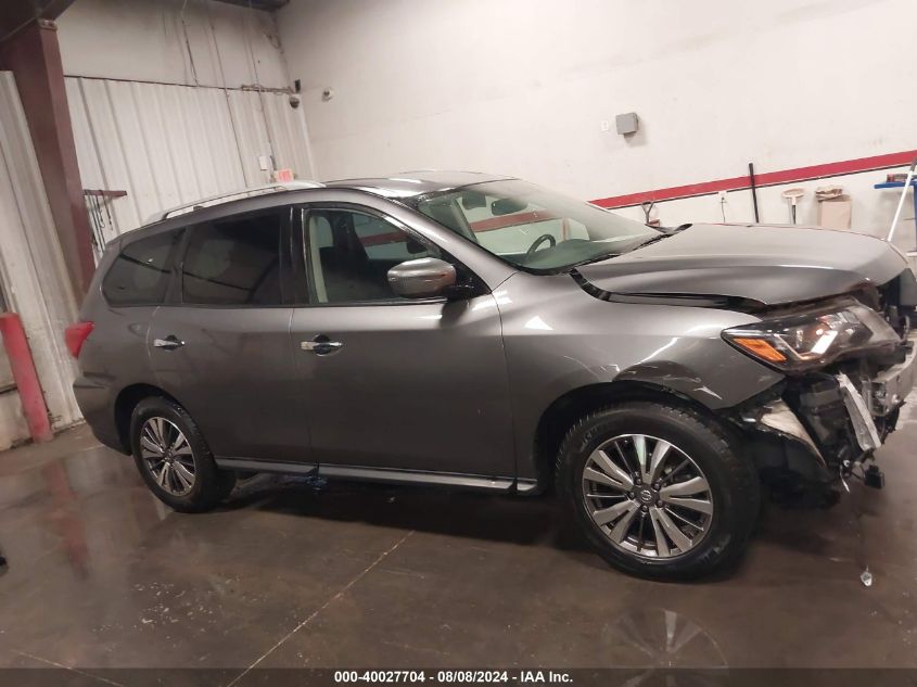 2019 Nissan Pathfinder Sv VIN: 5N1DR2MM3KC580163 Lot: 40027704