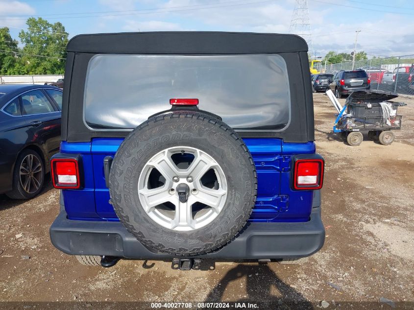 1C4HJXDG5JW322258 2018 Jeep Wrangler Unlimited Sport S 4X4