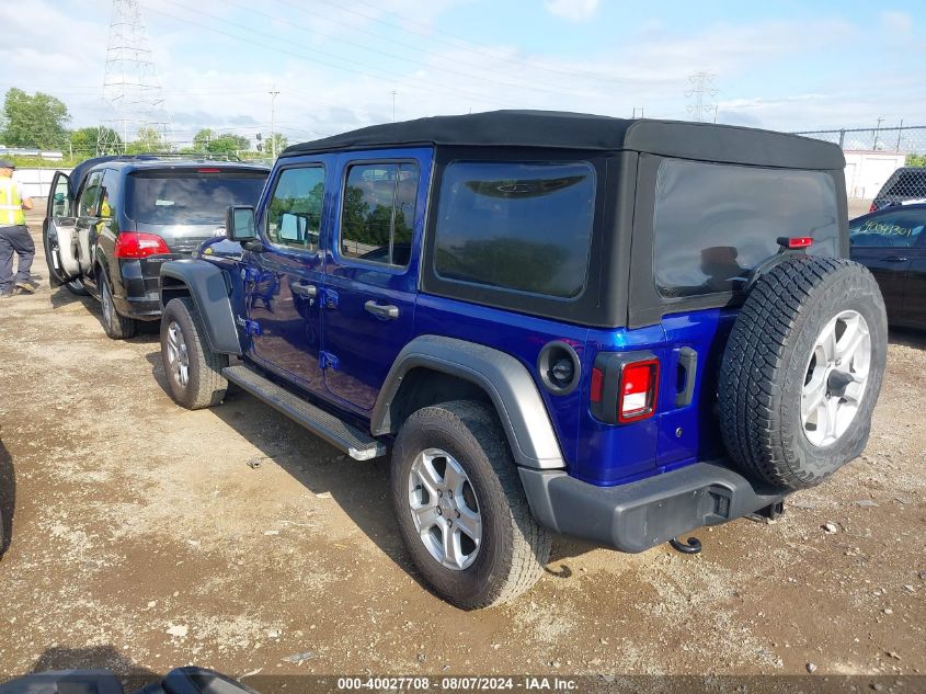 1C4HJXDG5JW322258 2018 Jeep Wrangler Unlimited Sport S 4X4