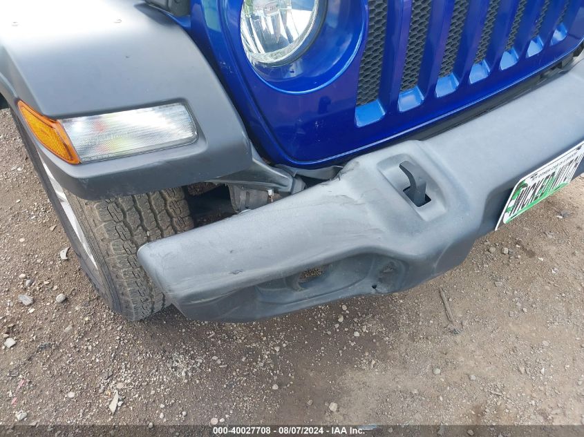 1C4HJXDG5JW322258 2018 Jeep Wrangler Unlimited Sport S 4X4