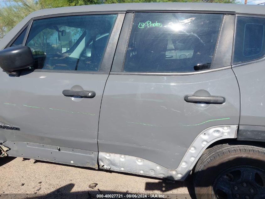 2020 Jeep Renegade Sport Fwd VIN: ZACNJAAB9LPL22141 Lot: 40027721