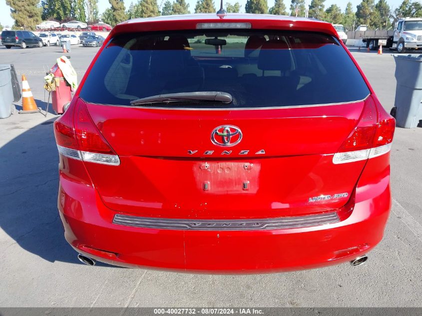 2012 Toyota Venza Limited V6 VIN: 4T3BK3BB9CU071751 Lot: 40027732