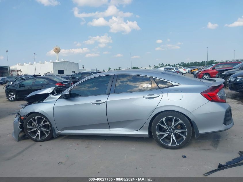 2019 Honda Civic Si VIN: 2HGFC1E50KH703870 Lot: 40027735