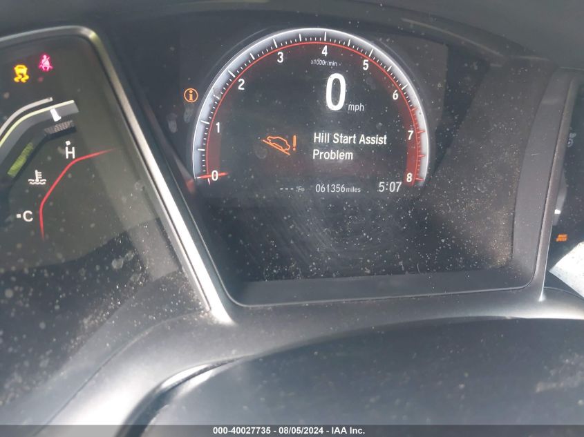 2019 Honda Civic Si VIN: 2HGFC1E50KH703870 Lot: 40027735