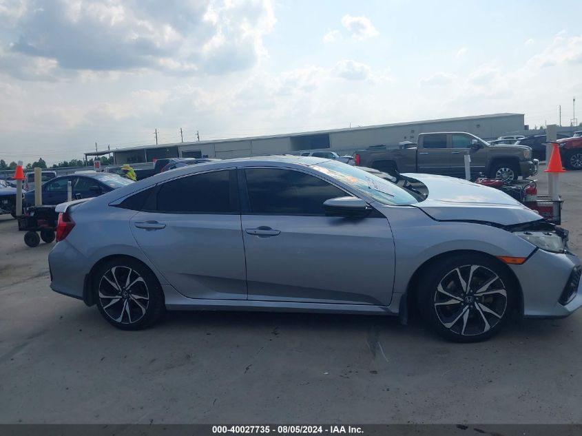 2019 Honda Civic Si VIN: 2HGFC1E50KH703870 Lot: 40027735