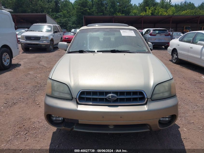 2004 Subaru Outback Limited VIN: 4S3BE686147210044 Lot: 40027739