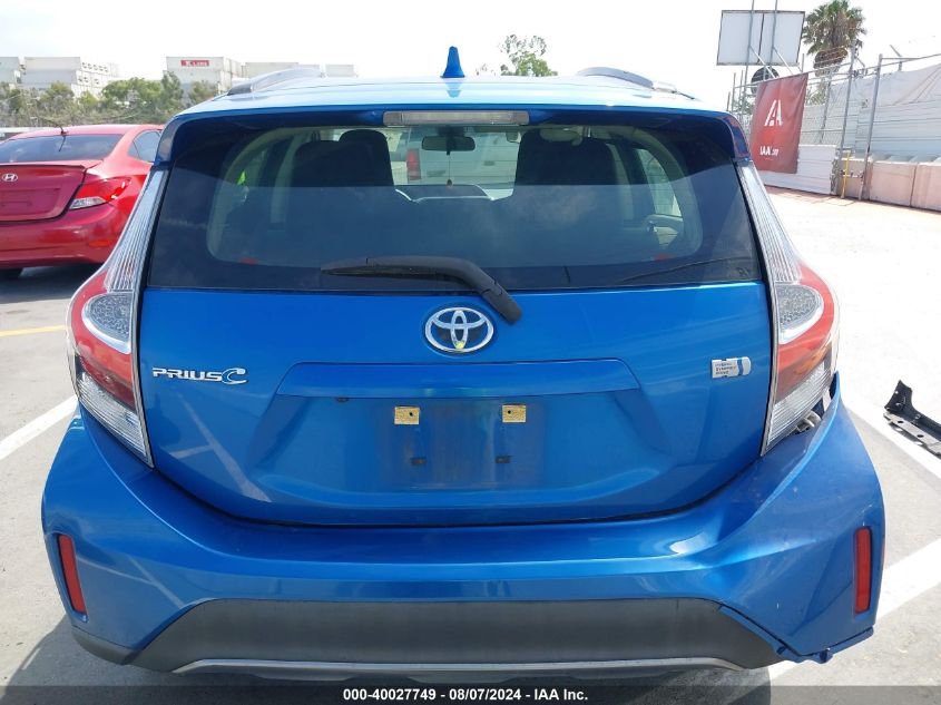 JTDKDTB34J1618360 2018 Toyota Prius C One