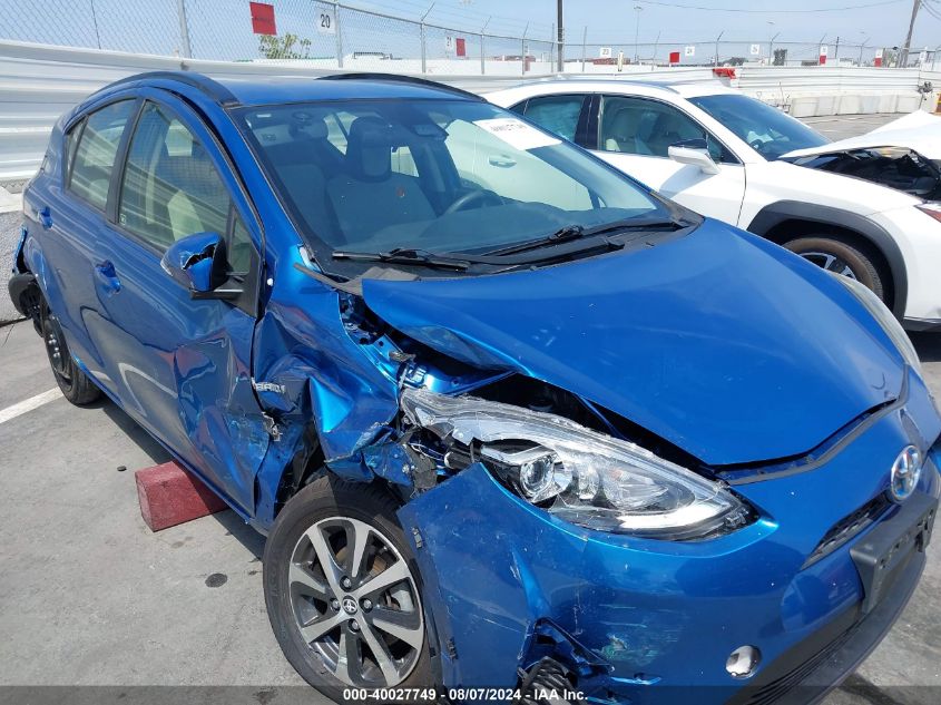 JTDKDTB34J1618360 2018 Toyota Prius C One