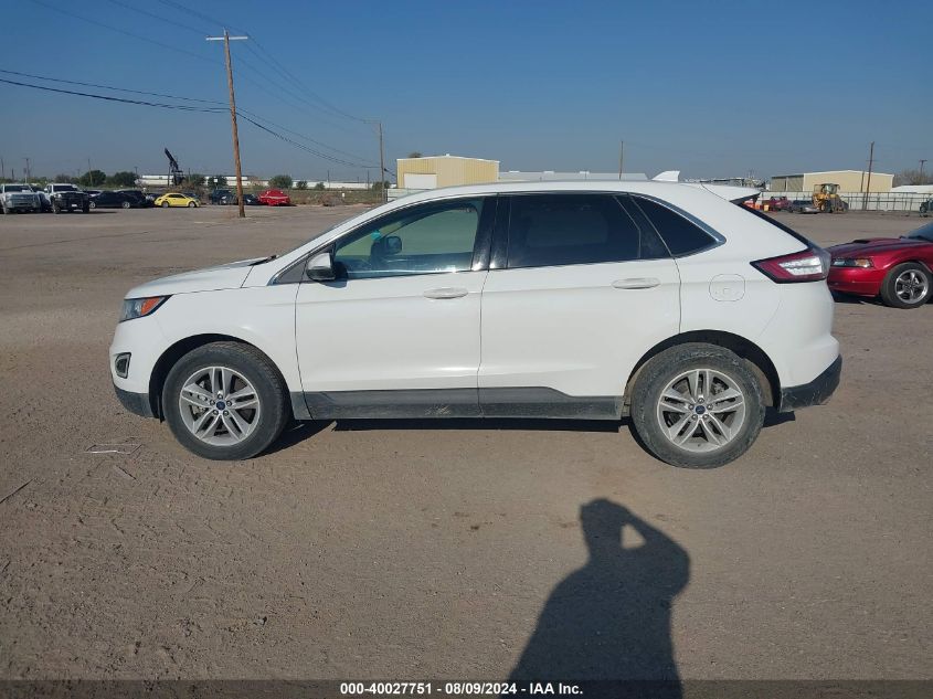 2017 Ford Edge Sel VIN: 2FMPK4J91HBB44370 Lot: 40027751