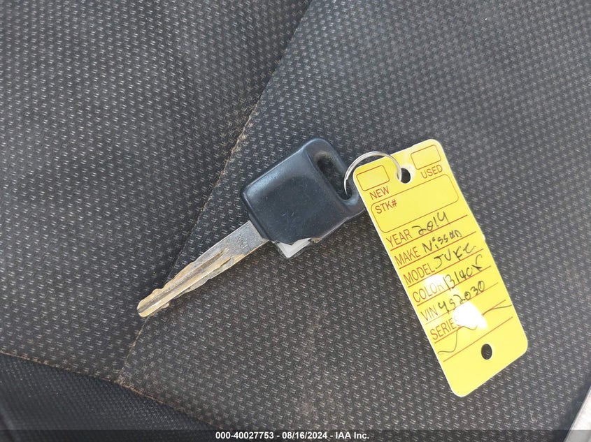 2014 NISSAN JUKE S - JN8AF5MR5ET452030