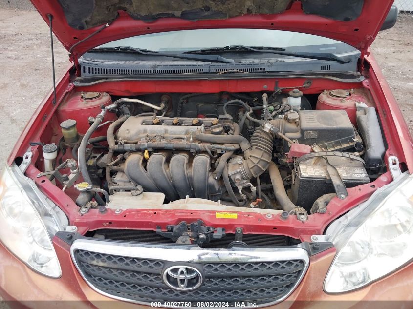 2005 Toyota Corolla Ce VIN: 2T1BR32E15C449189 Lot: 40027760