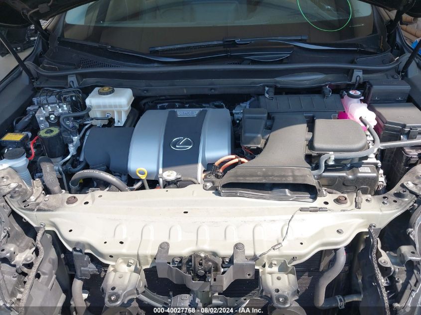 2021 Lexus Rx 450H VIN: 2T2HGMDA6MC066357 Lot: 40027768