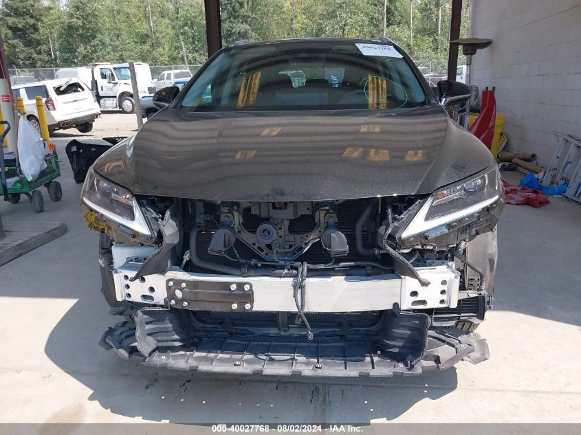 2021 Lexus Rx 450H VIN: 2T2HGMDA6MC066357 Lot: 40027768