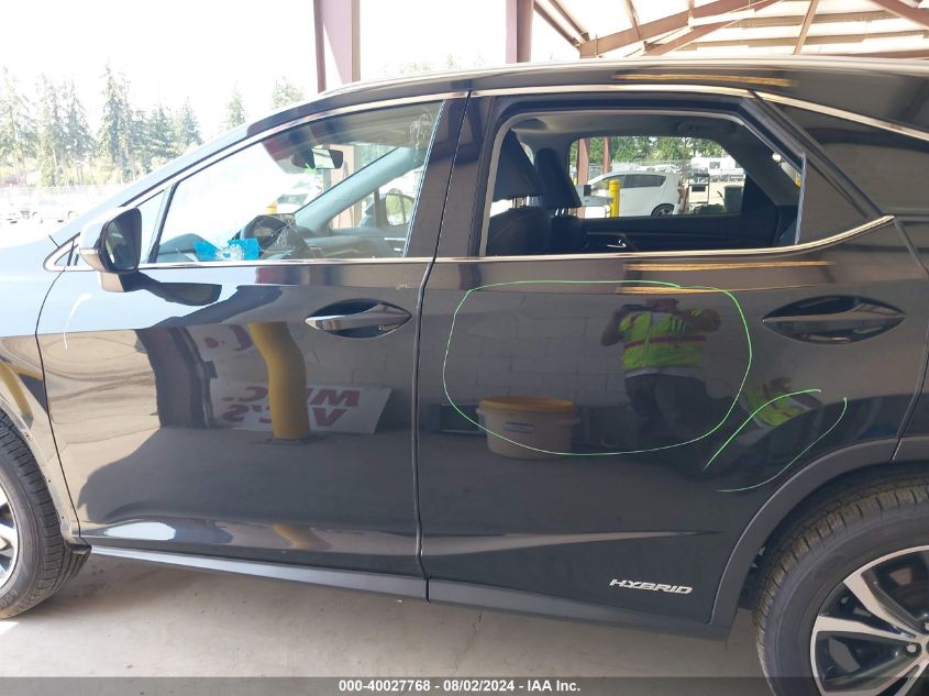 2021 Lexus Rx 450H VIN: 2T2HGMDA6MC066357 Lot: 40027768