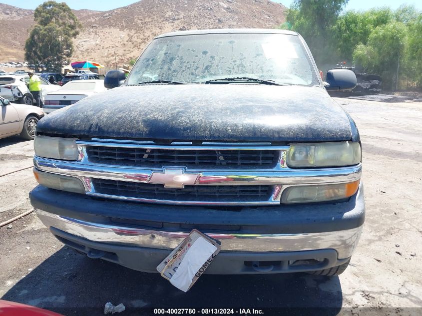 2001 Chevrolet Tahoe Lt VIN: 1GNEC13T41R152098 Lot: 40027780