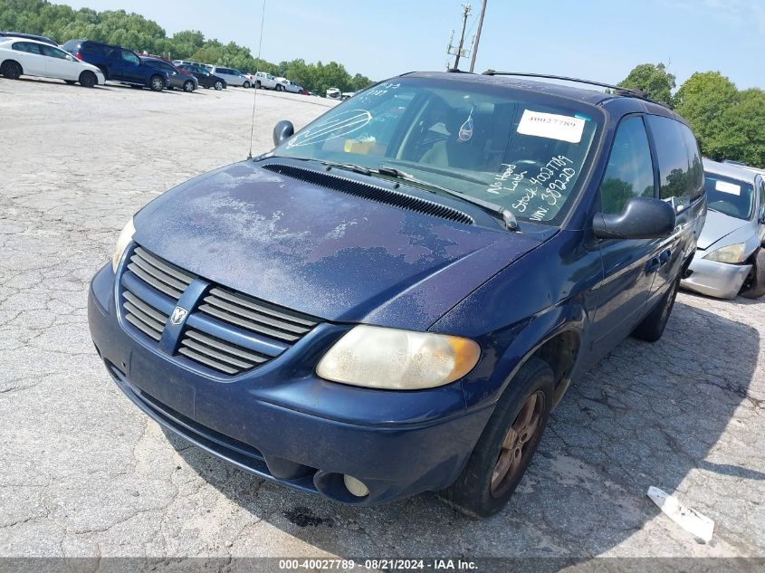 2005 Dodge Grand Caravan Sxt VIN: 2D8GP44LX5R389220 Lot: 40027789